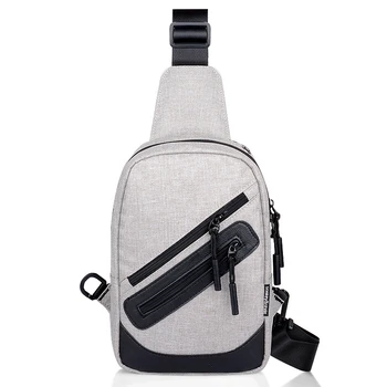 Paprastas Krūtinės Drobės maišelį Šviesos Atsitiktinis Atvartais Krepšiai, USB Įkrovimo Messenger Rankena Trumpų Kelionių Mažas Maišelis Šiuolaikinės Crossbody XA11WC