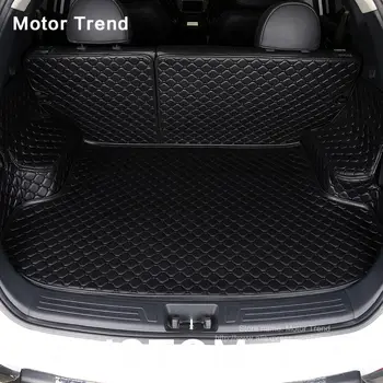 Pasirinktinis tilptų automobilio bagažo skyriaus kilimėlis BMW 3/5/6/7 Serijos GT M3 X1 X3 X4 X5 X6 3D automobilių-optikos visi oro dėklas kilimų linijinių krovinių