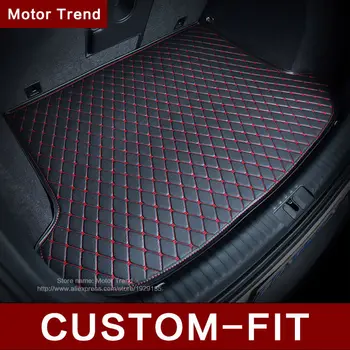 Pasirinktinis tilptų automobilio bagažo skyriaus kilimėlis Mitsubishi Ulonas Galant ASX Pajero sport V73 3D automobilių optikos visi oro dėklas kilimų linijinių krovinių