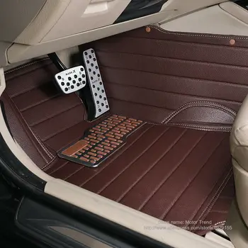 Pasirinktinis tilptų automobilio grindų kilimėliai Lincoln MKT MKX MKC 3D automobilių stilius sunkiųjų visi oro apsaugos kiliminė danga, grindų įdėklai