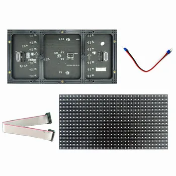 Patalpų p10 led modulis full rgb 1/8 nuskaitymo 320*160mm smd 3 1 p10mm rgb led ženklas modulis Reklama LED Display valdyba