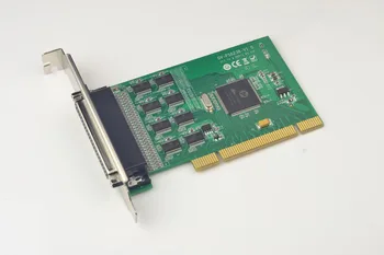 PCI 8 Port RS232 Serial Išplėtimo Kortelės Adapteris, ESD Apsaugos w/Fan-Out Kabelis