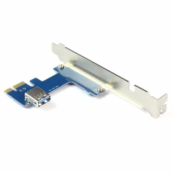 PCI-E Adapterį Kortelė nuo 1 iki 4 1 iki 16X Stove Kasybos Kortelės Jungtis PC Kompiuterio