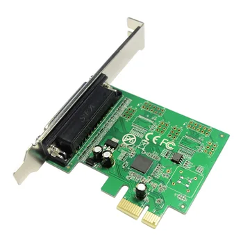 PCI Express X1, 1-port DB25 Pin Printer Port LPT Lygiagrečiai Kortelės AX99100 Lustų rinkinys