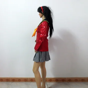 Persona 4 Amagi Yukiko Mokyklos Vienodos Cosplay Kostiumų Užsakymą Karnavalas Helovinas Anime cosplay kostiumas