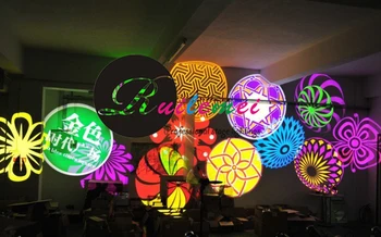 Pigūs 10W LED Lubų Montuojamas Gobo Projekcija Projecteur Logotipas Reklamos Užsakymą Reklamos Projektoriaus Šviesos
