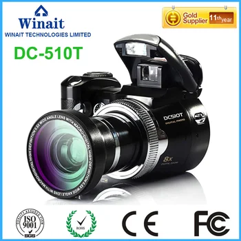 Ping Wide Angle Lens DSLR Camera DC-510T 16MP Professional Digital Camera VGA 640*480 30fps Pro Digital Video Recorder