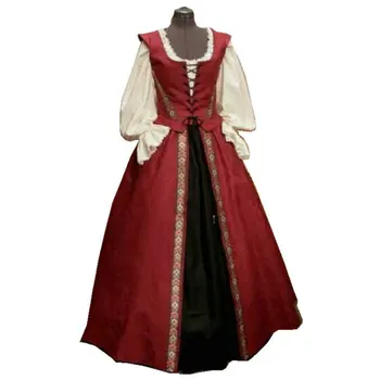 Pk-1209 Viktorijos Gotika/pilietinio Karo Pietų Belle purus Kamuolys Gown Dress Helovinas Derliaus Lolita suknelės pagal Užsakymą