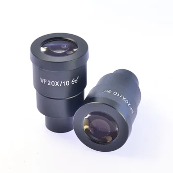 Platus Laukas WF 20X/Okuliarai 10mm Aukštos Akių Taško Stereo Mikroskopo Okuliarą Montavimo Dydis 30mm Priartinimo Stereo Mikroskopas