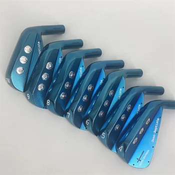 Playwell 2018 m. Jean Baptiste Saint Germain ašmenys mėlyna spalva golfo geležies kalimo galva anglies plieno CNC geležies, medienos, geležies