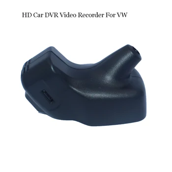 PLUSOBD Specialios Paslėptas DVR Automobilinis vaizdo Kamera VW Polo Golf Tiguan 1080P Novatek Originalus Automobilio Stilius Belaidžio App Connect 