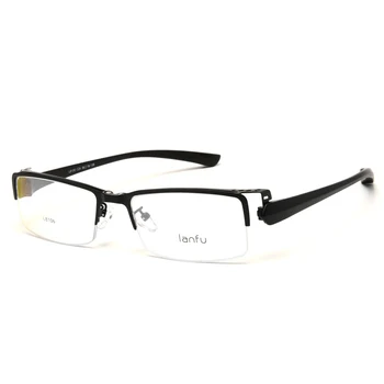 Poliarizuoti įrašą akinių rėmeliai vyrų optiniai stiklai pusė akinius, akinių rėmelių dizaino verslo objektyvo rėmas trumparegystė 6026