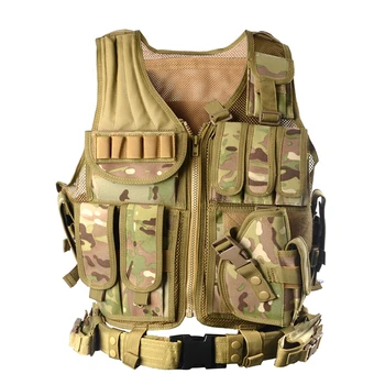 Policijos Karinės Taktinės Liemenės Wargame Kūno Šarvai Sporto Nešioti Medžioklės Vest CS Lauko Produktai Įranga su 5 Spalvų