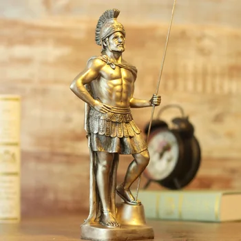 Polyresin Senovės graikų/Romėnų Kariai Šarvų modelis Kūrybos Namuose Decration Orlaivių Dovana
