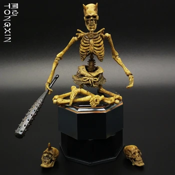 Ponas Ponas Skeletas Kaukolės Lėlės Pėstininkas Su Kardu Ghost Warrior Gali Padaryti, Modelis Žaislai Yamaguchi