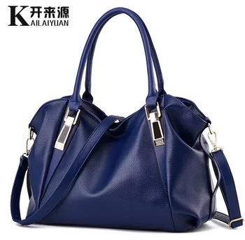 Ponios maišelį naujas mados dizaineris moterų pu rankinės, aukštos kokybės pečių krepšiai tote maišą, 6 spalvos