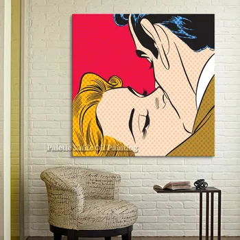 Pop Meno tapybos ant drobės Gatvės Meno Andy Warholas Aliejaus tapybai Vertus, dažytos Sienos meno Nuotraukas Kambarį namuose decoration02
