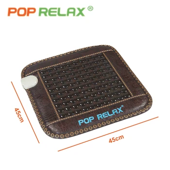 POP RELAX 110V, turmalino-germanio čiužinys tolimųjų infraraudonųjų spindulių šilumos šildymo sveikatos priežiūros jade akmuo kėdės sėdynė masažo kilimėlis čiužinys