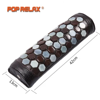 POP RELAX sveikatos priežiūros akmens pagalvė masažo atpalaiduojančių jade germanio turmalino kaklo, juosmens skausmo, fizinės traukos massager