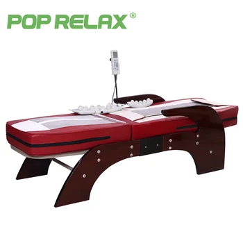 POP RELAX terminė masažo lova viso kūno elektros šildymo stuburo atsipalaiduoti massager sveikatos priežiūros geležinkelių Korėja jade roller masažo lova