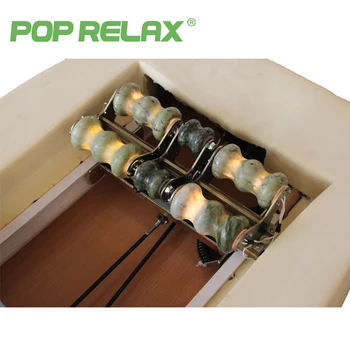 POP RELAX terminė masažo lova viso kūno elektros šildymo stuburo atsipalaiduoti massager sveikatos priežiūros geležinkelių Korėja jade roller masažo lova