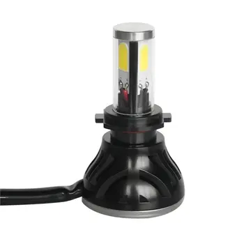Pora Cob LED Žibintų Lemputės Konversijos Rinkinys All-in-one -H4-9003-HB2 (H/L)- 40W 4000LM (x2) 6000K Šviesa su Rainproof Vairuotojas