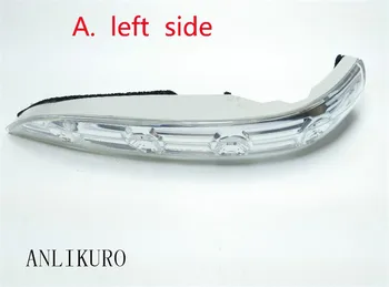 Pora Kairės ir Dešinės galinio vaizdo Veidrodis Lempos 09-15Hyundai IX35 galinio vaizdo veidrodėlis posūkio signalo LED žibintas šoninis lempa