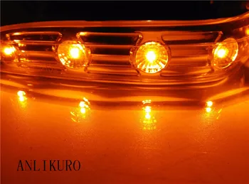 Pora Kairės ir Dešinės galinio vaizdo Veidrodis Lempos 09-15Hyundai IX35 galinio vaizdo veidrodėlis posūkio signalo LED žibintas šoninis lempa