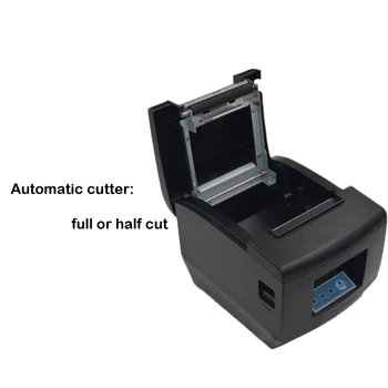 Pos 80 geriausias šiluminės belaidžio gavimo spausdintuvas su cutter palaiko keletą kalbų spausdinimo HS-835W