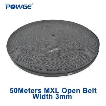 POWGE MXL Atidaryti Sinchroninio diržo plotis 3mm 0.12