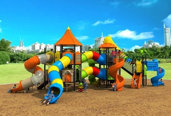 Pramogų lauko žaidimų žaisti struktūrą parkas/community/mall,dideli kombinuoti žaidimų aikštelė skaidrių vaikams YLW-OUT17920