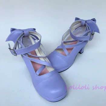 Princesė saldus lolita batai Lolita stiliaus Japonų dizaino pritaikyti batai kirsti dirželiu 