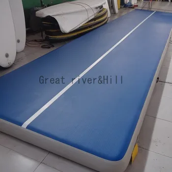 Pripučiami šoktelėti kilimėlis pripučiami oro gimnastikos dainos airtrack klubo 5m x 2m x 20cm