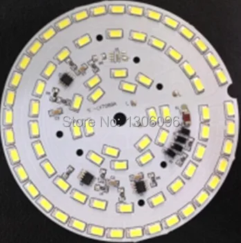 Pritemdomi LED integruotą Vairuotojo SMD2835 be mašinistų valdoma led PCB lempas 9W 12W 15W asamblėjos LED PCB modulis žemyn šviesa