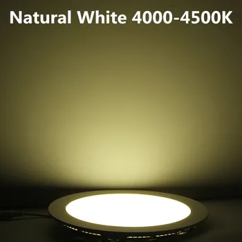 Pritemdomi LED Lubų Downlight, Šviesos, 3W-25W LED Panel žemyn šviesos AC85-265V Šiltai/Šaltai Balta Reguliuojamas Ryškumas