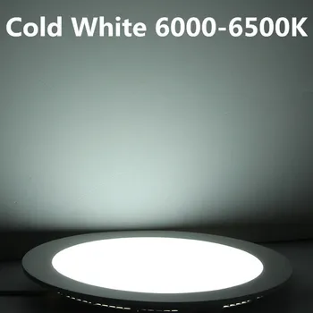 Pritemdomi LED Lubų Downlight, Šviesos, 3W-25W LED Panel žemyn šviesos AC85-265V Šiltai/Šaltai Balta Reguliuojamas Ryškumas