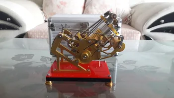 Priverstinio Oro Aušinimo Dulkių Stirlingo Variklis Metalo Modelio Kūrybinių Produktų