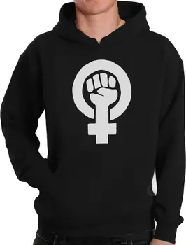 Protesto Paramos Feminizmas Feminizmo Simbolis Hoodie Lygių RightsUnique Palaidinukė Juokinga Unisex Hoodie-Z106