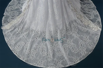Puikūs Nėriniai Vestuvių Suknelė Backless Realios Nuotraukos abito da sposa Apynasrio Šviečia Nėriniai Appliques Nuotakos Boho Vestuvių Suknelė ASAW42