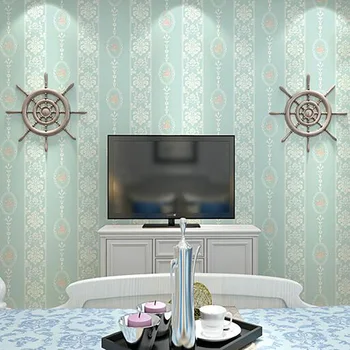 Q QIHANG 3D Sielovados Stiliaus Iškilumo Aplinkai Draugiškų neaustinių Miegamojo Kambarį, TV Foną 0.53 m*10m=5.3m2