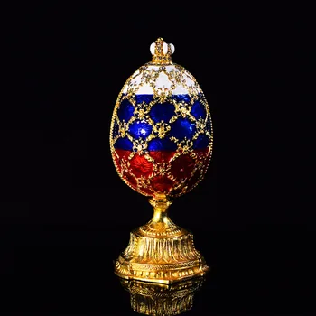 QIFU 2018 naujas atvykti namų dekoro rusija pasaulio taurės faberge kiaušinis suvenyras namų dekoro
