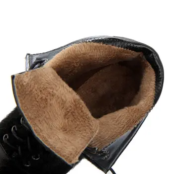 QPLYXCO Plius Naujas Didelis Mažas Dydis 32-46 natūralios odos batai moters čiurnos prabangus Žieminiai batai aukštakulniai(11cm) Vestuvių batai W3-7