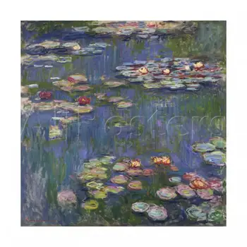 Rankų darbo aliejaus tapybai reprodukcijai, Claude Monet Aukštos kokybės Vandens Lelijos c. Kambarį dekoro