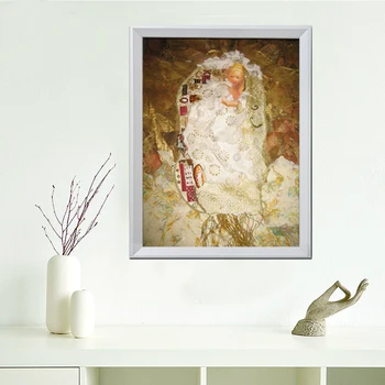Rankų darbo aliejaus tapybai reprodukcijai Odė Klimto Gustavo Klimto