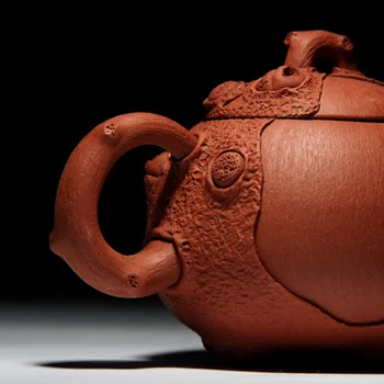 Raudonas drakonas grožio puodą autentiški Yixing arbatinukas garsaus rankų darbo arbatinukas red dragon purvo rūdos rūdos PUODĄ 0736