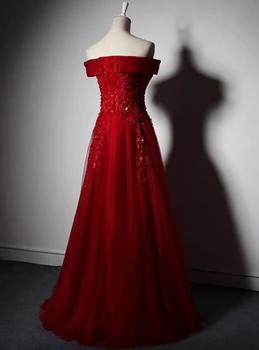 Raudonos Nėrinių Motina Nuotakos Suknelės Vestuvėms Vakare Chalatai Linijos, Užkarpomis Elegantiškas Oficialų Krikštamotė, Jaunikis Ilgai Suknelės