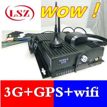 RCA/AV sąsajos 3G WiFi borto vaizdo įrašymas 720P 
