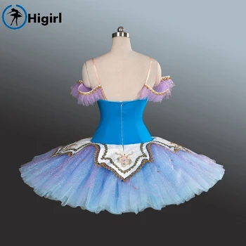 Religija blue bird profesinės tutu suaugusiųjų patiekalas tutu kostiumas klasikinio baleto kostiumai mėlyna baleto tutuBT9101
