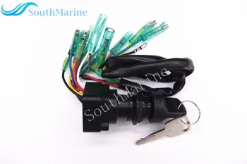 Remote Control Box Ignition Switch / Main Switch Assy 703-82510-43-00 703-82510-42-00 for Yamaha Outboard Motors Push to Choke