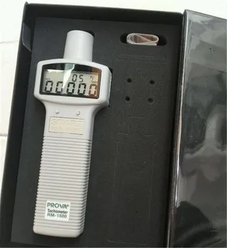 RM-1500 Digital Tachometer (10.00 to 99,999 RPM)m/min,ft/min Photoelectric Tachometer